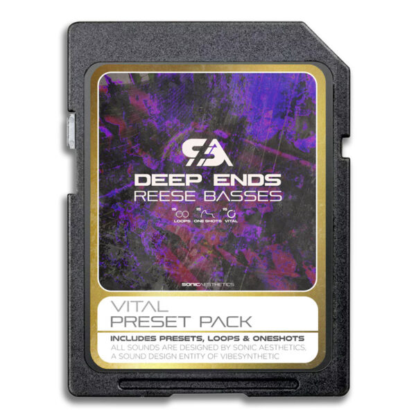 Deep End Reese Basses Preset Pack for Vital